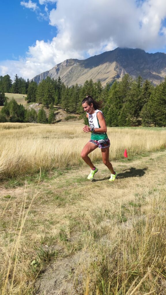 Federica Barailler in gara alla La Thuile-Petosan